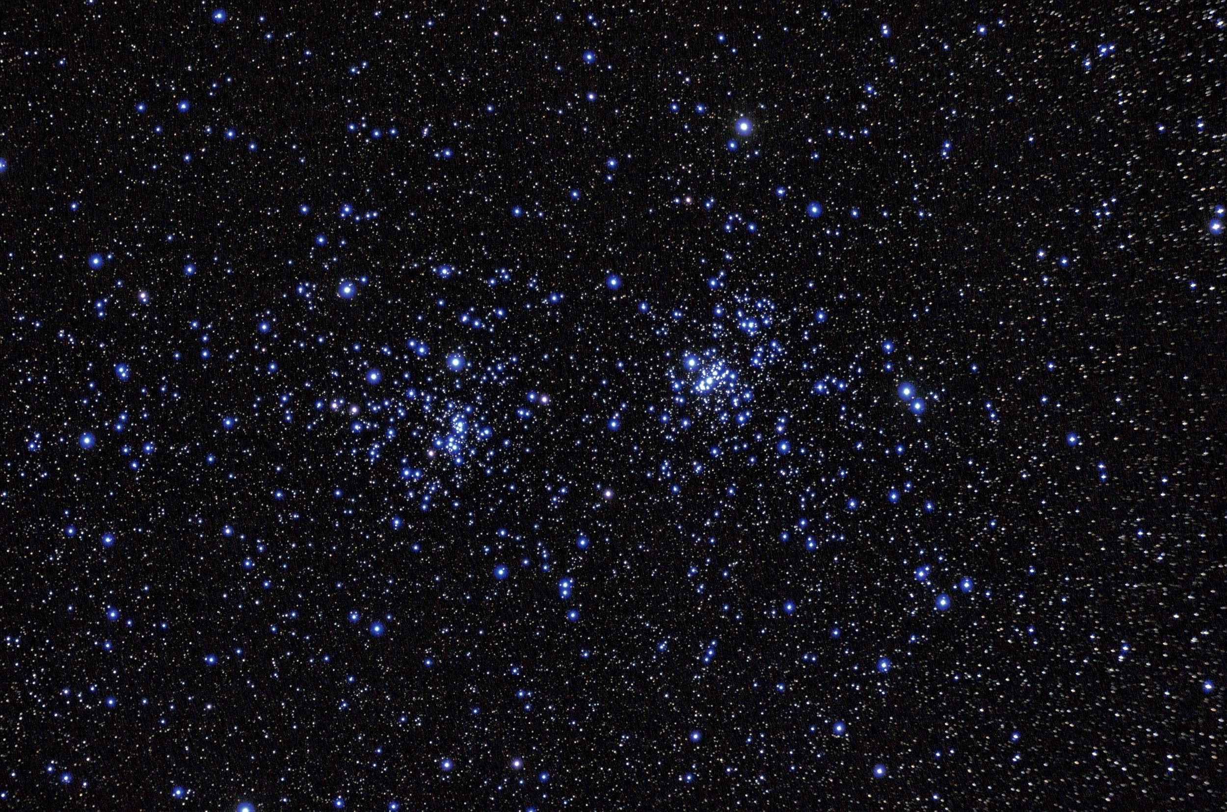 NGC 884 and NGC 869, the "Double Cluster" in Perseus